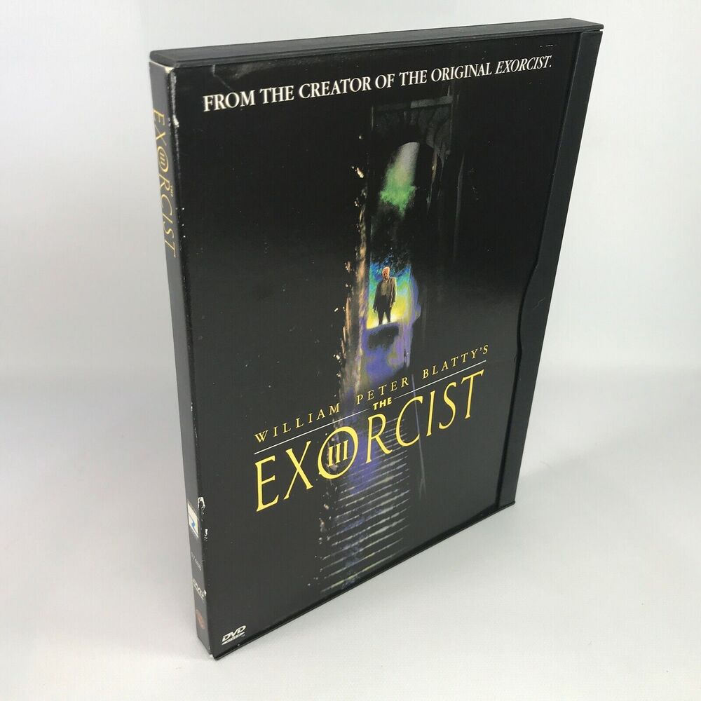 The Exorcist III 3 Psychological HORROR William Peter Blatty, 1990 Snapcase DVD